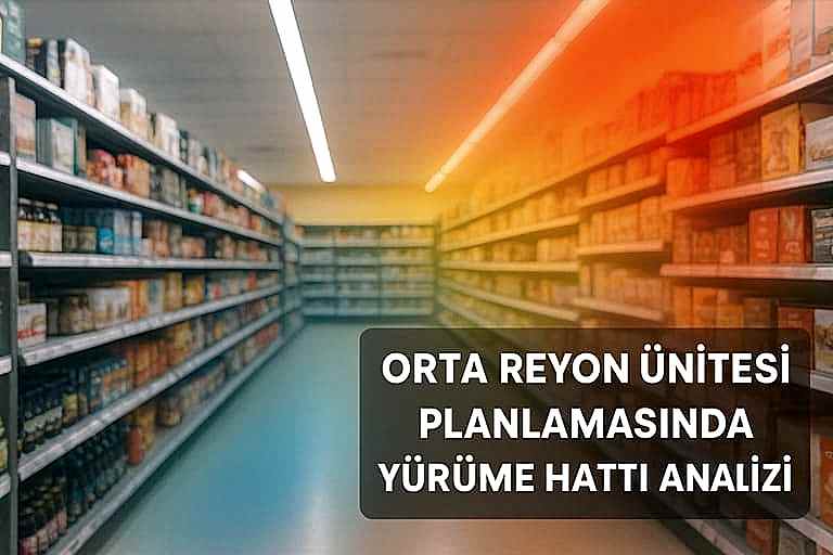 Orta Reyon Ünitesi Planlamasında Yürüme Hattı Analizi