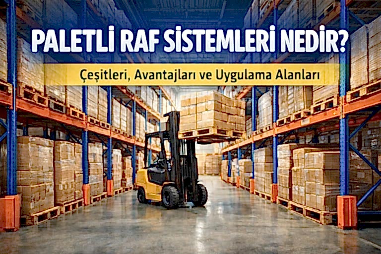 Paletli Raf Sistemleri Nedir? Çeşitleri, Avantajları ve Uygulama Alanları